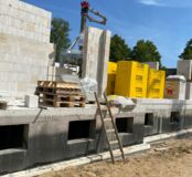Baustand Projekt 33 Haus 33a am 04.08.2022